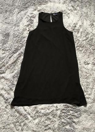 Чорне класичне плаття від gap (є фото на тілі)2 фото