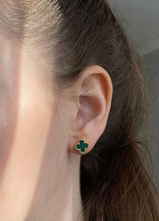 Брендовые серьги 4