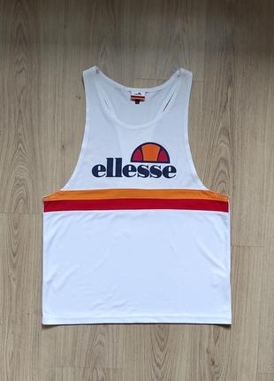 Майка с заниженной проймой ellesse. оригинал