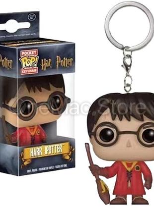 Брелок funko pop harry potter - гаррі з мітлою (harry with broomstick)