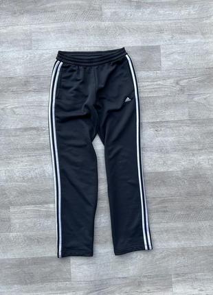Adidas штаны s женские серые прямые спортивные2 фото