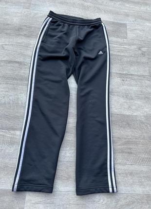 Adidas штаны s женские серые прямые спортивные3 фото