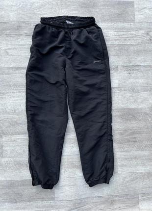 Slazenger штаны s черные мужские на манжете6 фото