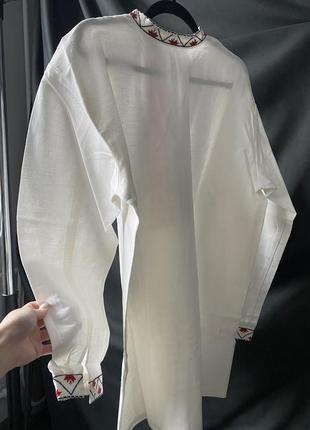 Вышиванка мужская хл лён 5