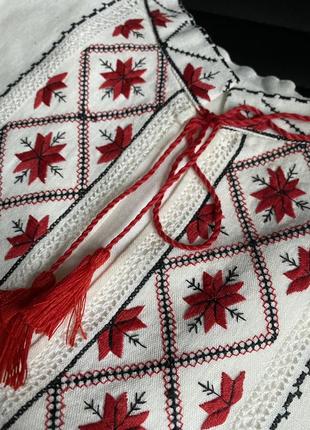 Вышиванка мужская хл лён 6