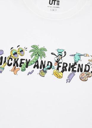 Стильная футболка с персонажами disney от uniqlo2 фото