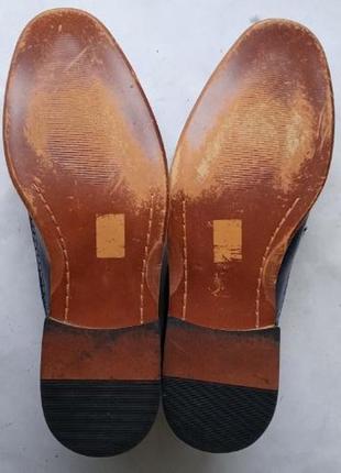 Мужские туфли оксфорды броги