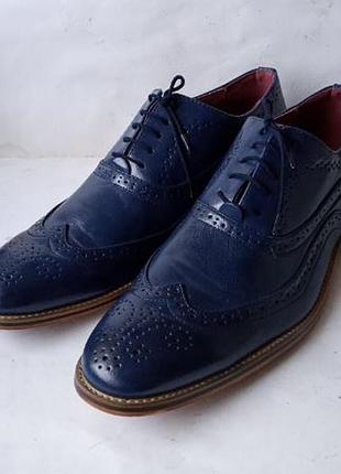 Мужские туфли оксфорды броги
