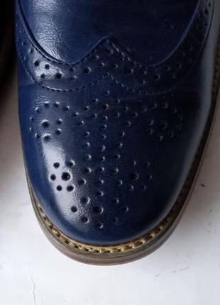 Мужские туфли оксфорды броги