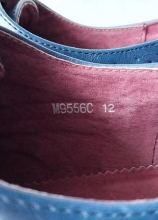 Мужские туфли оксфорды броги