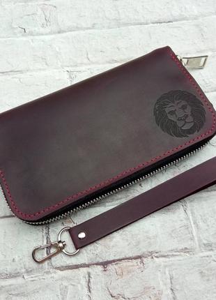 Гаманець тревел жіночий шкіряний