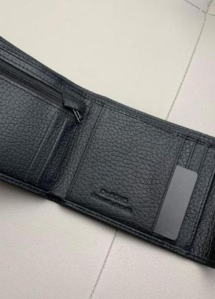 Чоловічий шкіряний гаманець портмоне шкіряне6 фото