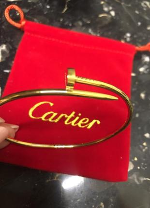 Браслет в стилі cartier