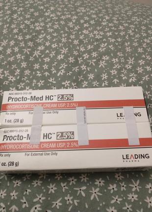 Procto-med hc 2.5% крем проти геморою