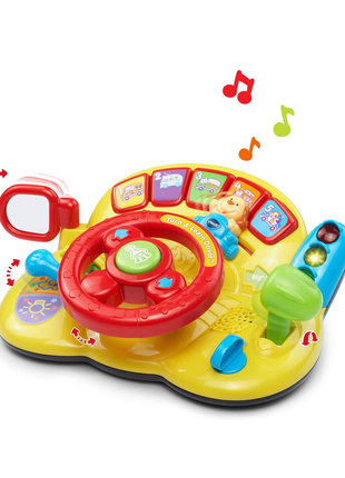 Інтерактивне кермо, руль vtech "turn and learn driver"