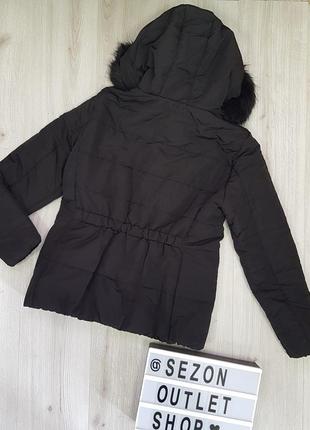 Утепленная черная короткая куртка,демисезонная куртка7 фото