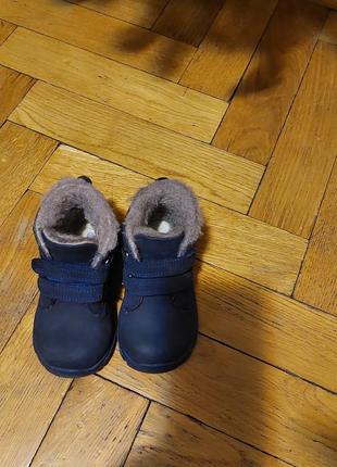 Ботинки зимние нубук7 фото