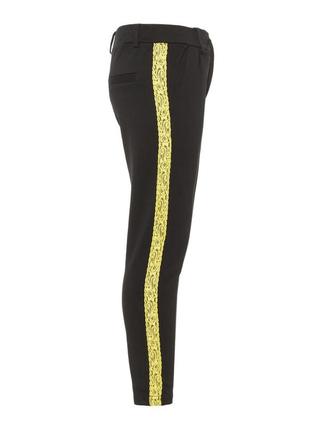 Name it джоггеры девочке спортивные брюки с кружевными полосками лампасами по бокам 4-5-6 л 104-110-116 см