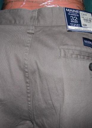 Летние брюки мужчине - maine 32 s - этикетка - новое - бангладеж!!!7 фото