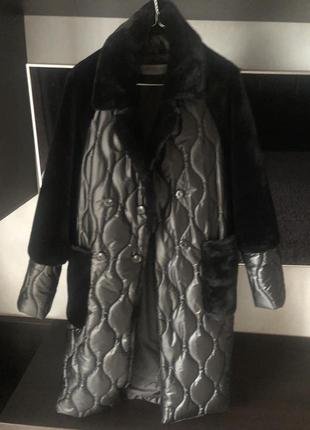 Пальто евро зима