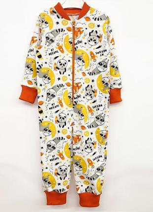 Пижама-слип, комбинезон с начесом. болеемерит