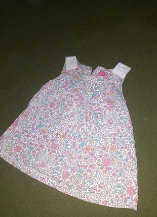 Сарафан, туника на девочку 9-12 месяцев