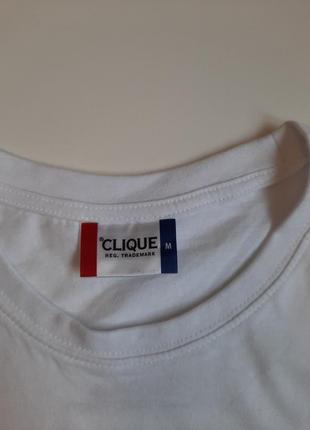 Clique стильна брендова футболка котон оригінал, розмір м2 фото