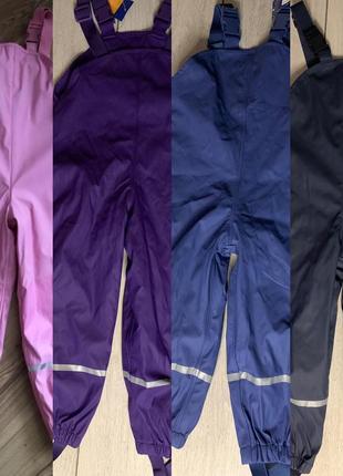 Напівкомбінезон lupilu брудопруф на флісі