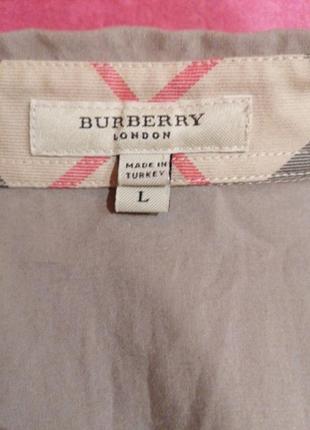 Стильная блуза рубашка хлопковая burberry6 фото