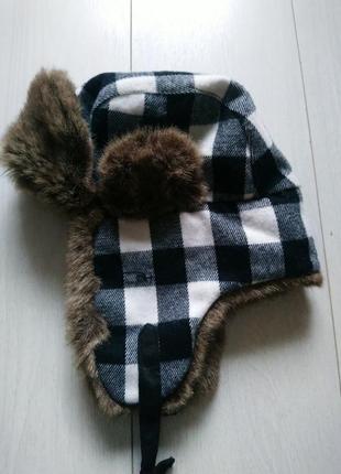 Зимова шапка вушанка