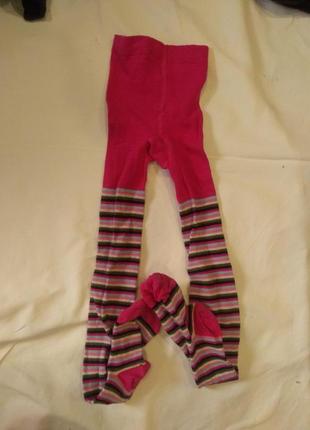 Фірмові щільні колготки на дівчинку 11-12 років.