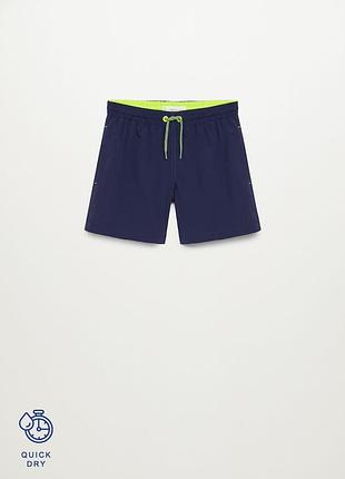 Купальні шорти mango 5-6 років