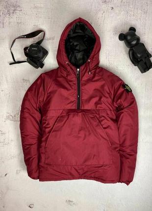 Утепленный анорак stone island1 фото