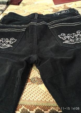 Шикарные вельветовые джинсы, брюки vigoss оригинал р.8-102 фото