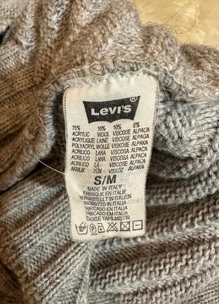 Levi’s комплект шапка шарф перчатки италия оригинал2 фото