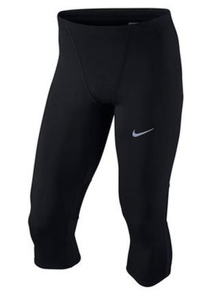 Тайтсы для бега nike tech 3\4 tight l /7399/