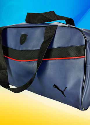 Велика спортивна дорожня сумка puma. сумка фітнес пума