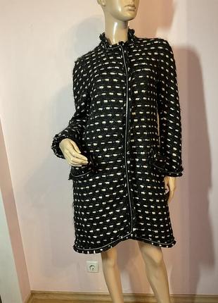 Фирменное красивое легкое пальто/m/brend zara шерсть 80%