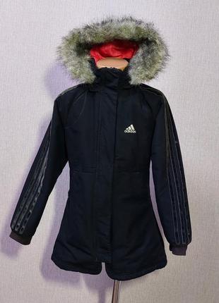 Демисезонная, еврозима куртка, курточка adidas. 122-128 р. на 7-8 лет.