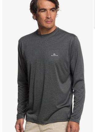 Лонгслив waterman heat runner long sleeve quisilver