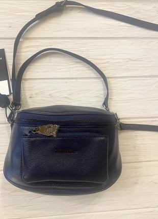 Кожаная сумка nobel crossbody кроссбоди