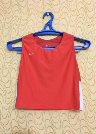 Женский спортивный топ top nike solid pro майка бра футболка для спорта бега зала фитнеса беговая бюстгальтер adidas