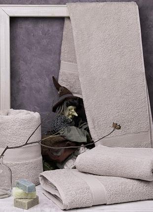 Полотенце махровое "бежевый" 460гр/м2