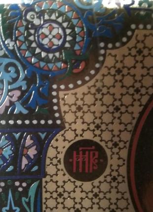 Семистрельная икона божих матери в деревянной раме 22 х 19см