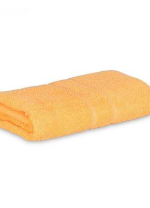 Махровое полотенце luxury, желтый4 фото