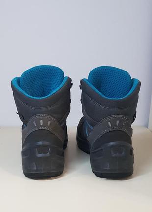 Треккинговые ботинки lowa ledro gtx mid jr оригинал полуботинки кроссовки 37 размер тактическая обувь5 фото