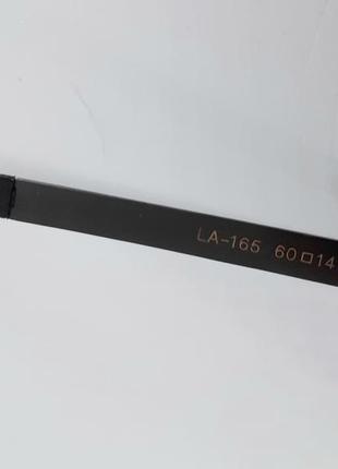 Lacoste очки мужские солнцезащитные черные поляризированые в сером металле6 фото