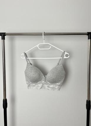 Бюстгальтер з мереживом без кісточок anna field