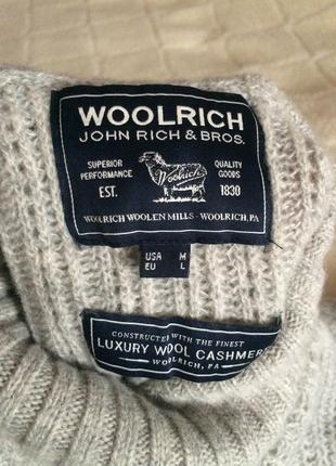 Теплый шерстяной свитер woolrich, оригинал4 фото