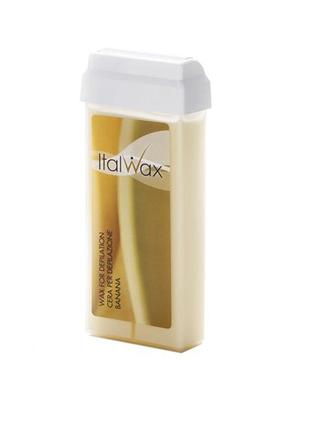 Воск в картридже italwax - банан, 100 г.